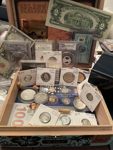 Estate sale silver coin - coin, &